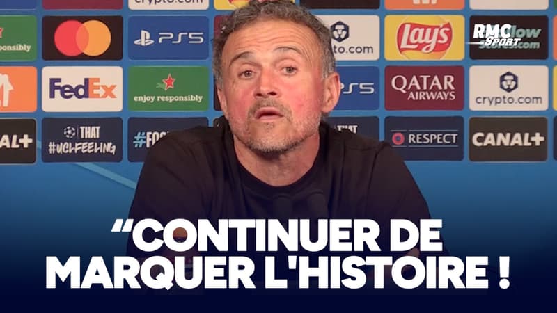 PSG 2-0 Liverpool : “On veut continuer de marquer l'histoire !”, souligne Luis Enrique