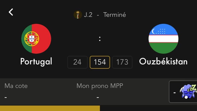 Coupe du monde 2026: "Mon Petit Prono" victime d'un "coup de chaleur", les utilisateurs en panique pendant Portugal-Ouzbékistan