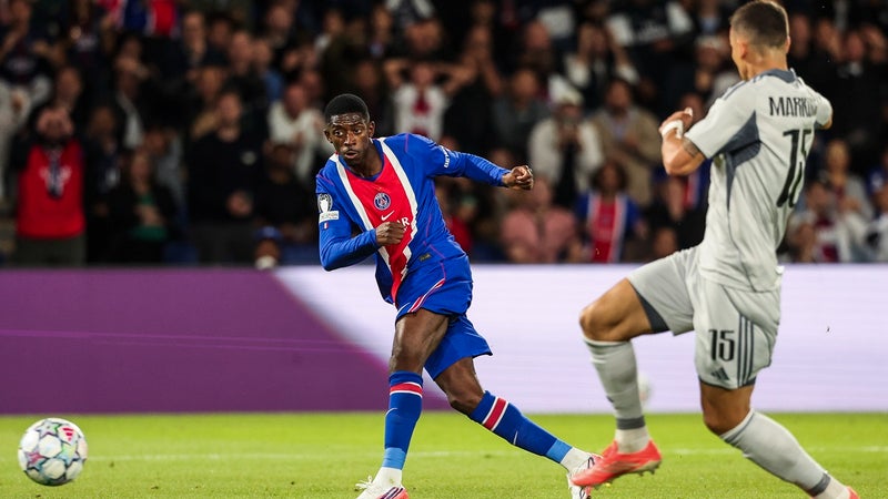 PSG-Slovan Bratislava: jeu, set et match pour Paris, qui lance sa campagne par un gros score