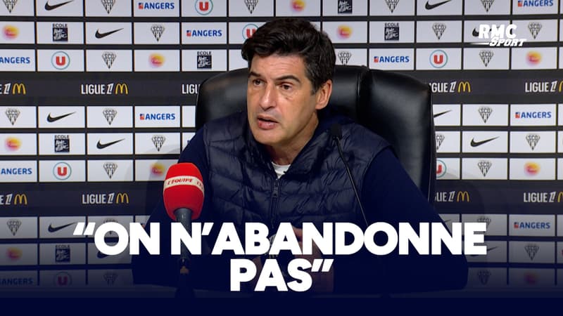 Angers 0-0 OL : "On n'abandonne pas", assure Fonseca