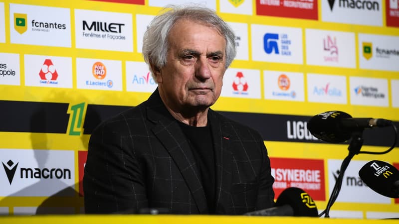 Nantes: "Pour aller au théâtre, c'est bien, mais pour se bagarrer pour le maintien...", Halilhodzic veut "plus de guerriers" dans son équipe
