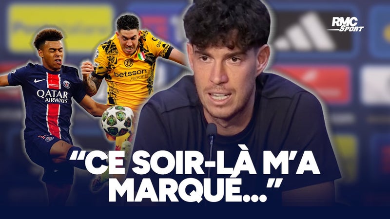 France-Italie : “Ce soir-là m’a marqué…”, Bastoni revient sur la finale PSG 5-0 Inter contre Dembélé et Doué