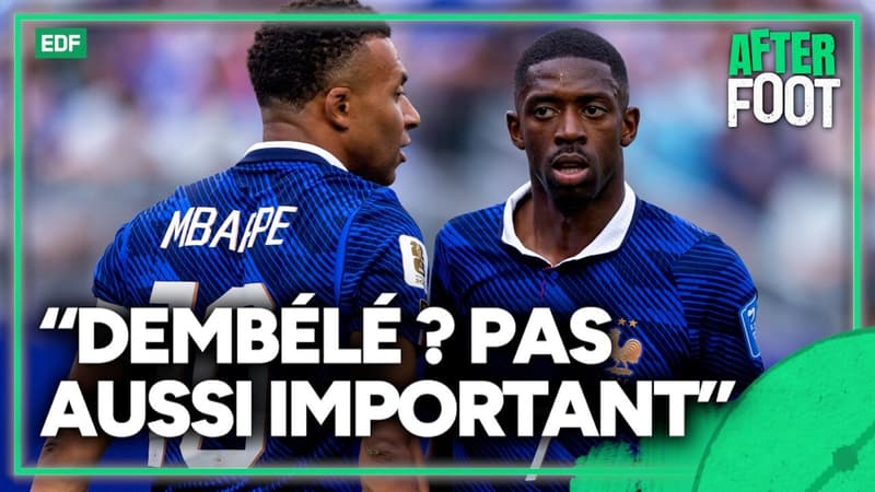 Équipe de France : "Dembélé ? Pas aussi important que Mbappé et Olise chez les Bleus", analyse Riolo