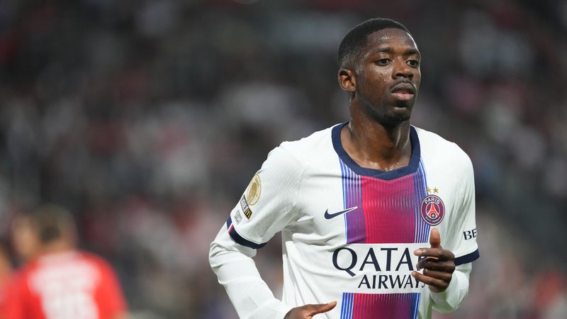 PSG-Rennes: le choix fort de Luis Enrique, qui a sorti Dembélé et Kvaratskhelia à la pause pour lancer ses recrues