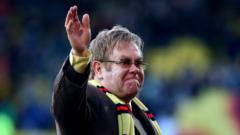Elton John 'upset and disappointed' with Watford form