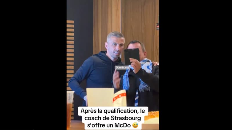 Gary O'Neil au Mcdo après Strasbourg-Mayence : la vidéo insolite de l'entraîneur strasbourgeois
