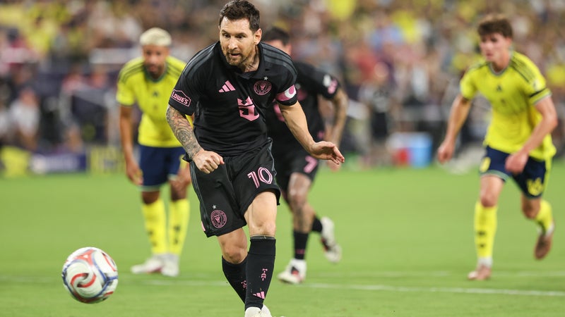 MLS: un nouveau loupé sur pénalty pour Messi, l'Inter Miami perd lourdement contre Nashville