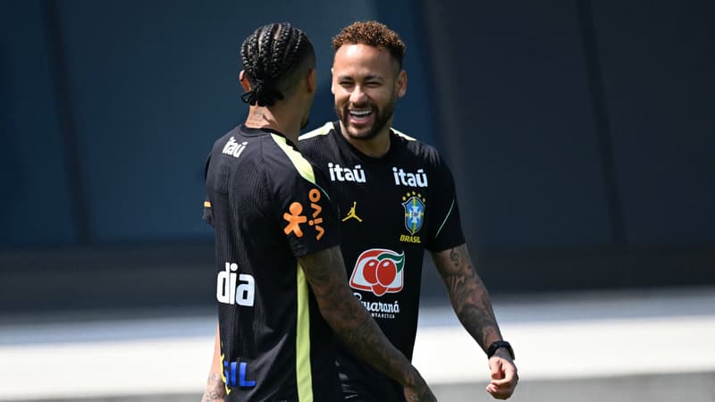 Bonne nouvelle pour le Brésil à la Coupe du monde: Neymar de retour à l'entraînement collectif