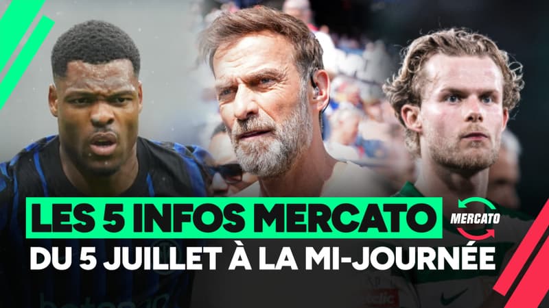 Klopp sélectionneur de l'Allemagne ? Dumfries au Real et Hjulmand vers l'Atlético... les 5 infos mercato du 5 juillet à la mi-journée