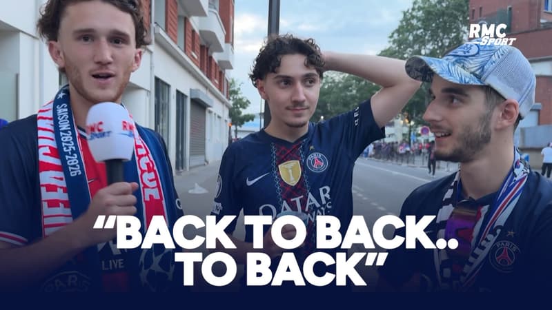 PSG double champion d'Europe : "Le back to back... to back" les supporters pas rassasiés