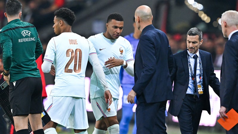 Équipe de France: le staff de Zidane a tranché, Mbappé ne sera pas remplacé pour les trois prochains matchs des Bleus