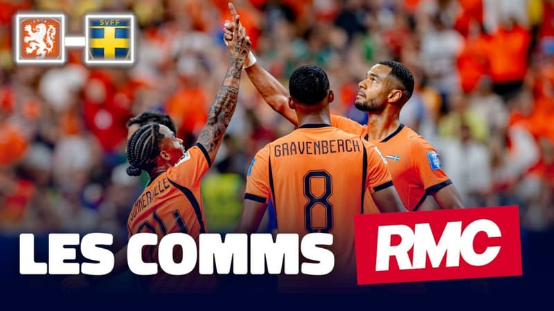 Pays-Bas 5-1 Suède : les comms RMC de la démonstration des Oranje