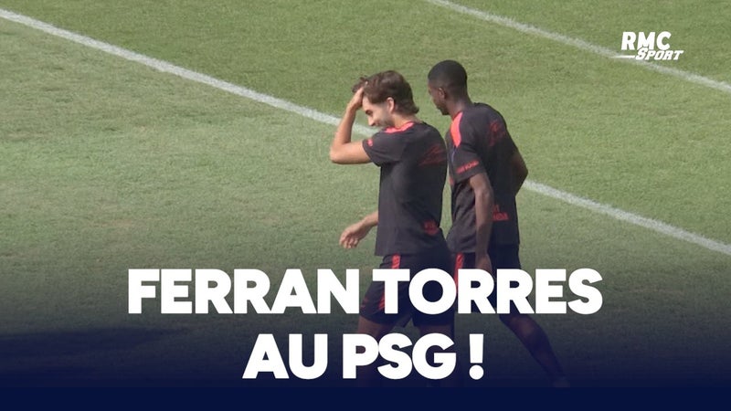 PSG : Ferran Torres déjà à l'entraînement, les premières images !