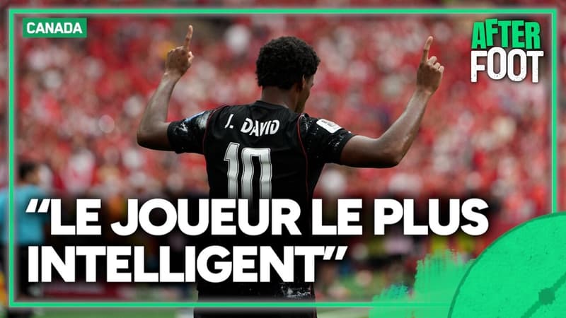 Canada : "Jonathan David est le joueur le plus intelligent que j'ai vu dans ma carrière", assure Pierre Barrieu