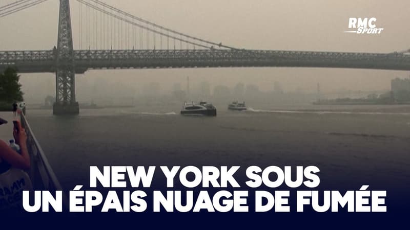 New York disparait dans un nuage de fumée dû à des méga feux