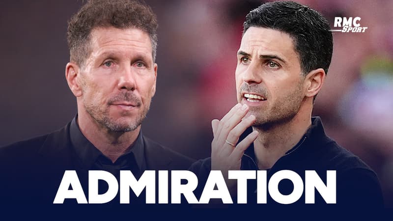 Atlético - Arsenal : "Ce genre de personnes que j'ai toujours admiré", Arteta encense Simeone