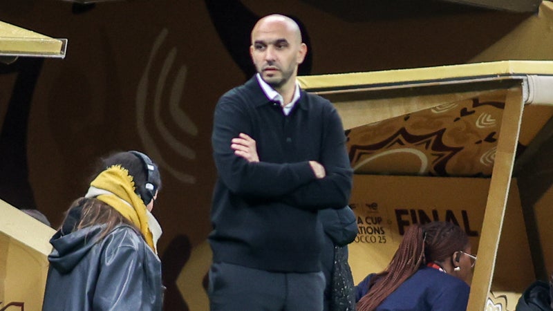 "C'était une honte": Walid Regragui revient sur la finale chaotique de la CAN entre le Maroc et le Sénégal