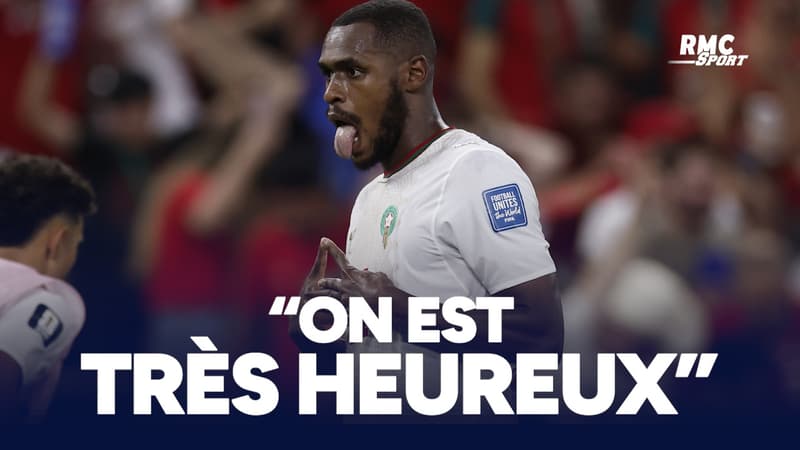 Pays-Bas 1-1 (2tab3) Maroc : "On est très heureux", la réaction à chaud de Diop après la qualification