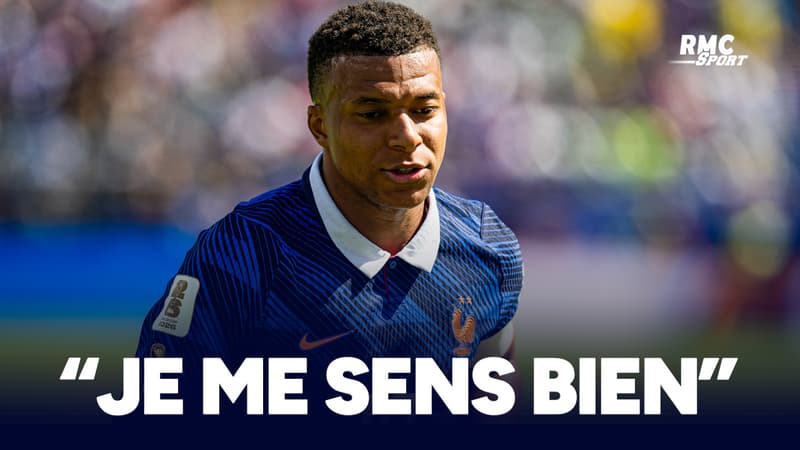 Équipe de France : "Je me sens bien sur les trois postes de l'attaque", assure Mbappé