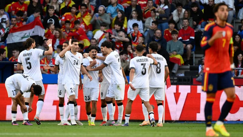 Un but dingue et un nul héroïque contre l'Espagne: perf XXL de l'Irak avant d'affronter la France à la Coupe du monde