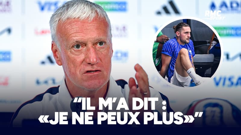 France 0-2 Espagne : "Il me dit «je ne peux plus»", Deschamps explique la sortie de Rabiot