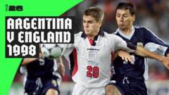 Argentine contre Angleterre 1998 – Owen, Beckham et la douleur des penaltys