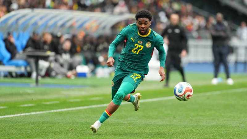 "Il donne tout sur le terrain": Ibrahim Mbaye, le nouveau "chouchou" du peuple sénégalais