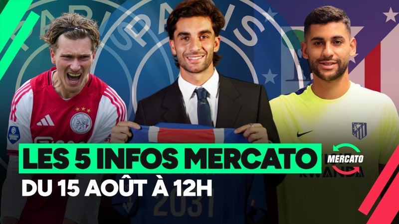 Godts, Ferran Torres, Romero… les 5 infos mercato du samedi 15 août à 12h