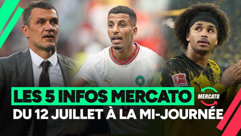 Maldini, Ounahi et nouveau coach de Strasbourg... les 5 infos mercato du 12 juillet à la mi-journée
