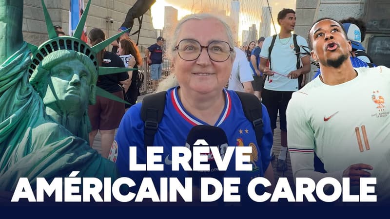 Équipe de France : Carole vie son rêve américain avec les bleus