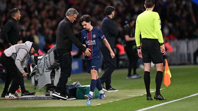 PSG-Lyon: alerte pour Vitinha, touché à la cheville à neuf jours d’affronter le Bayern Munich