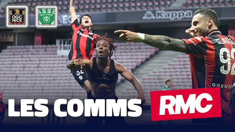 Nice 4-1 ASSE : Les Aiglons renversent les Verts et se maintiennent en Ligue 1 ! (comms RMC)