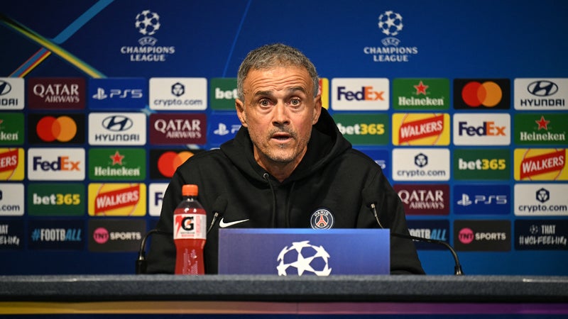 PSG-Barça: "J'espère que le match pourra se dérouler dans les conditions habituelles", la réaction de Luis Enrique après les violences du 17 octobre