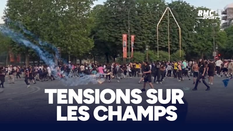 PSG double champion d'Europe : Tensions sur les Champs-Élysées après le succès contre Arsenal