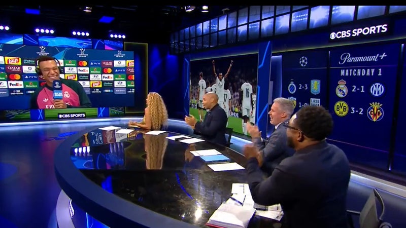 "Machine du football, rapide comme l’éclair", le poème enflammé de Micah Richards à la gloire de Kylian Mbappé, qui s’en amuse