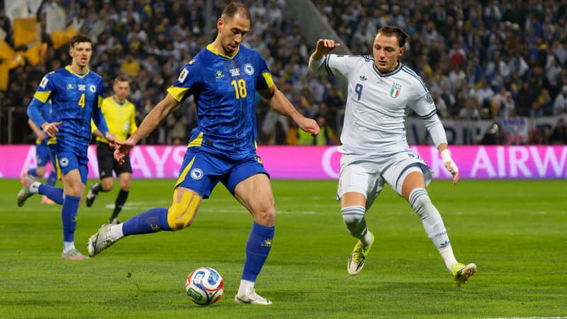 DIRECT. Bosnie-Italie: la Nazionale devant à la pause mais va devoir finir à 10 contre 11