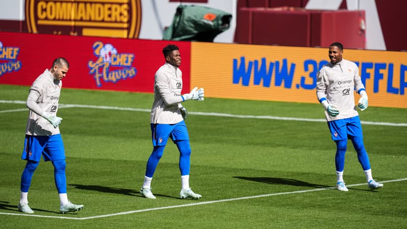 Equipe de France: "On est derrière lui", Brice Samba au soutien de Lucas Chevalier, qu'il a doublé dans la hiérarchie des gardiens