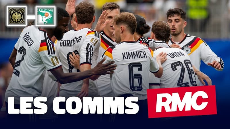 Allemagne 2-1 Côte d'Ivoire : la Mannschaft arrache la victoire, les comms RMC