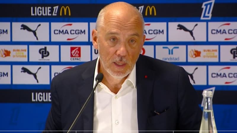 "Une sorte de job de rêve": les premiers mots du nouveau président de l'OM Stéphane Richard, qui veut "réconcilier" tout le monde autour du club