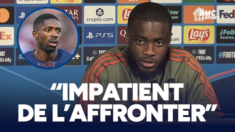 PSG-Bayern : Dembélé ? "Je suis très impatient de pouvoir l'affronter" avoue Upamecano