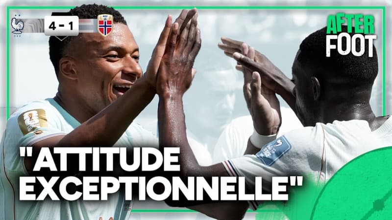 France 4-1 Norvège : "Mbappé était survolté" encense L'After