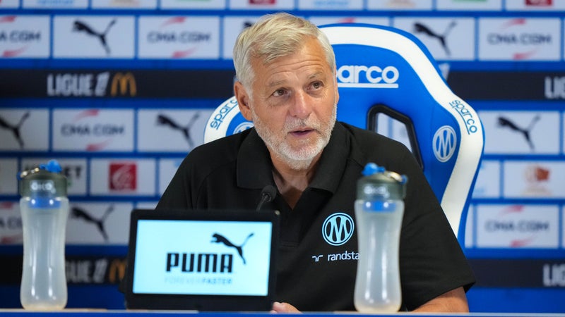 OM: Genesio veut croire en la "fierté" de ses hommes contre le PSG