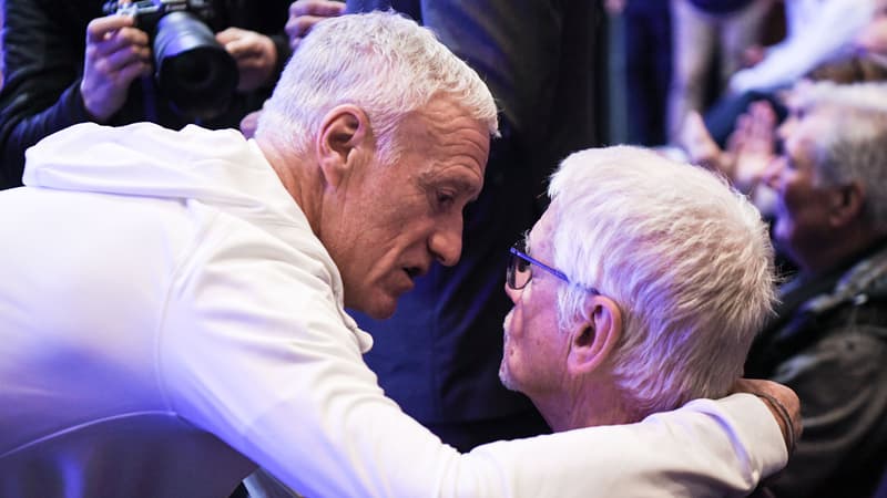 "Tu penses à l'étoile, 'Trois pommes'", l'émouvant message d'Aimé Jacquet à Didier Deschamps (affublé d'un surnom qu'on avait oublié)