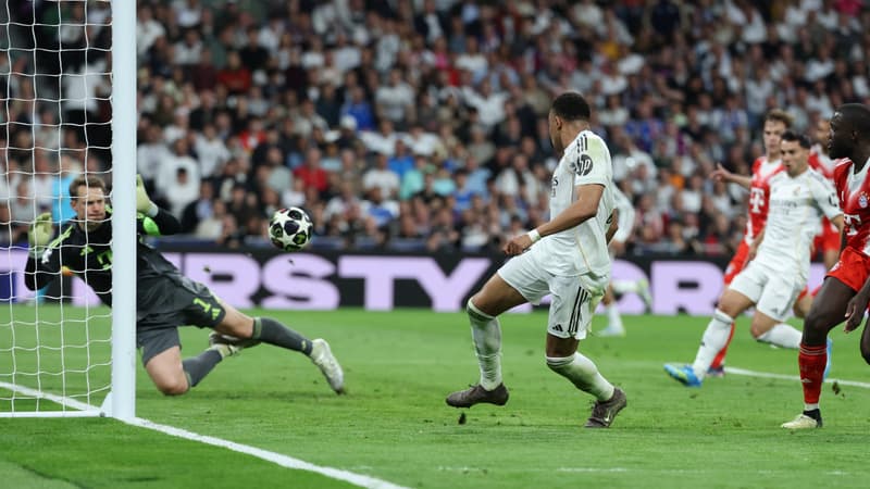 Real Madrid-Bayern: le but de l'espoir de Kylian Mbappé, l'homme qui répond aux critiques en faisant trembler les filets