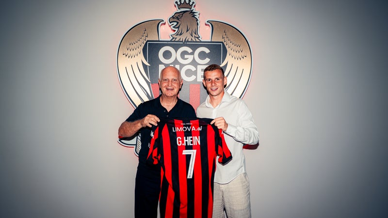 “J'arrive pour essayer d'aider tout le monde à vivre un renouveau": Gauthier Hein veut incarner le réveil de l’OGC Nice