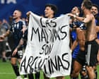 « Les Malouines sont argentines » : les détenteurs de la Coupe du monde célèbrent leur victoire contre l'Angleterre avec la bannière des Malouines