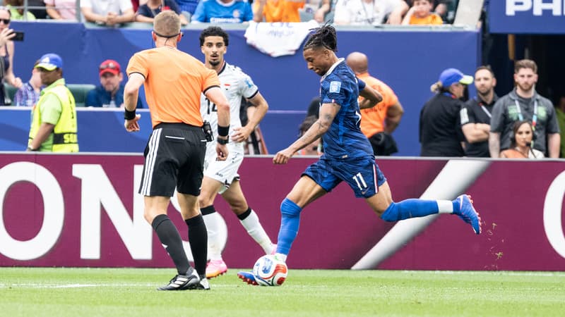 France-Irak: Michael Olise a failli marquer le plus beau but de la Coupe du monde