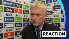 Moyes déçu de ne prendre que le point contre Man City