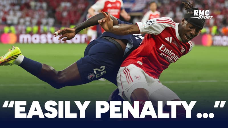 PSG 1-1 (4-3 tab) - Arsenal : "Il y avait facilement penalty sur Madueke" enrage Arteta