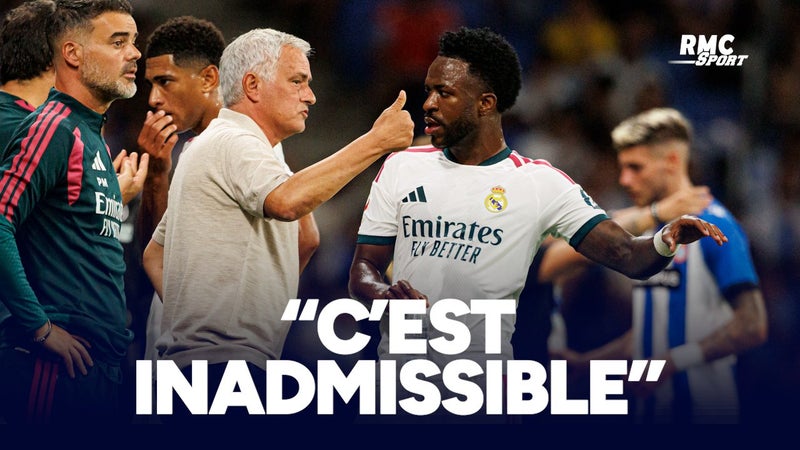 Real Madrid : "Ce qu'on lui fait subir est inadmissible", Mourinho au soutien de Vinicius
